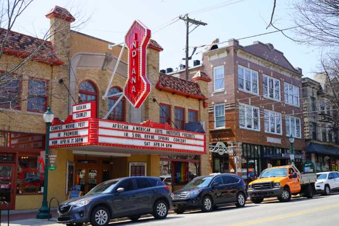One of the best things to do in Bloomington is to visit Buskirk-Chumley Theater classic movie theater