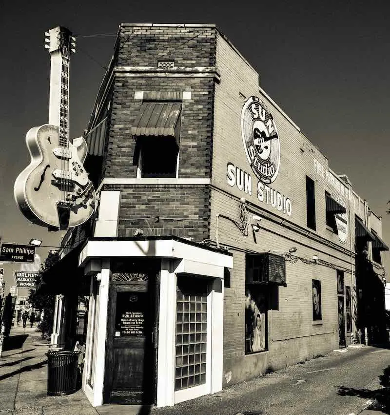 Sun Studio recording studio TN