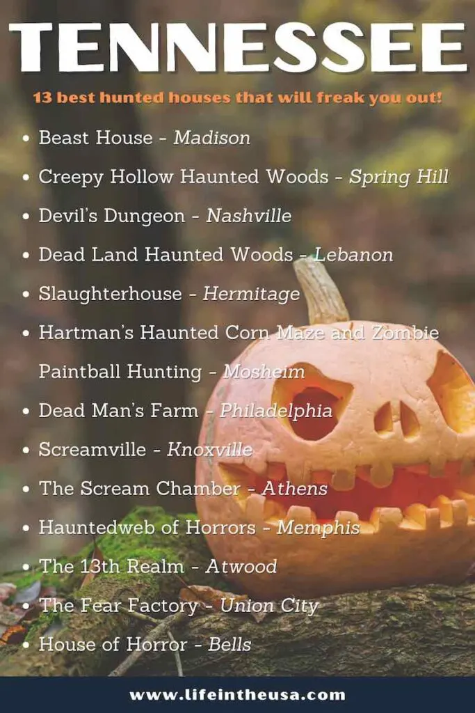 best hunted houses in tennessee pin