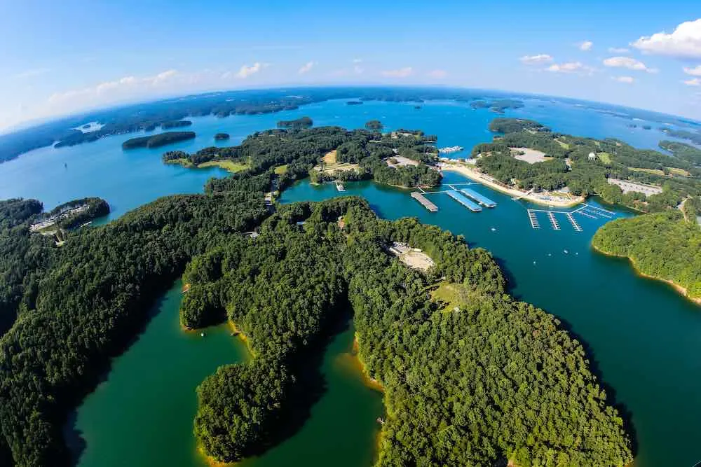 Lake Lanier in Atlanta Georgia