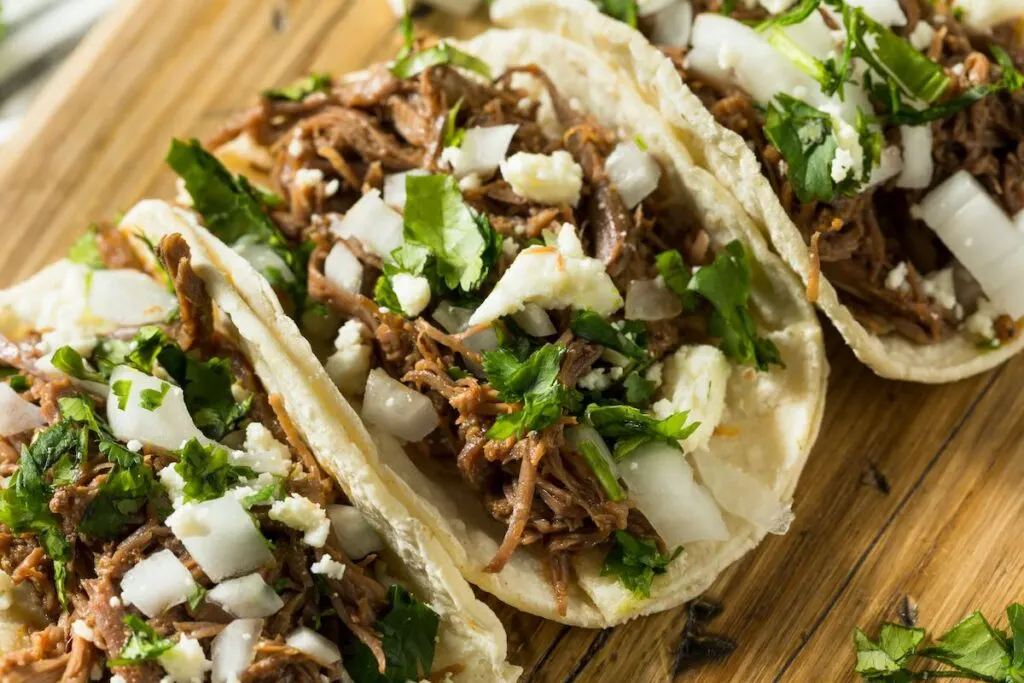 Beef Barbacoa Tacos with Cilantro