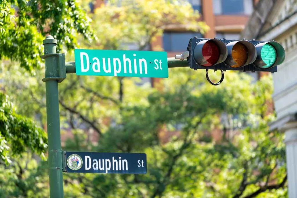 Dauphin Street in Mobile Alabama