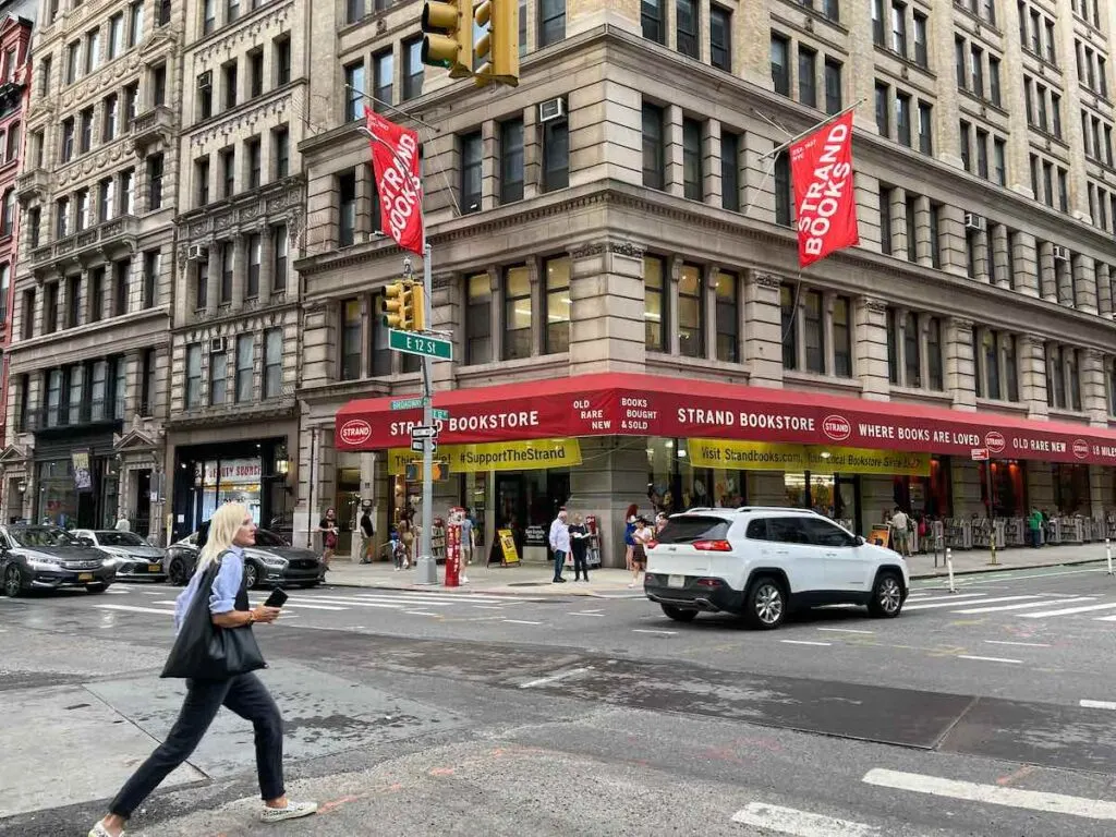 New York City, Strand Bookstore on 13th Street and Broadway in Manhattan