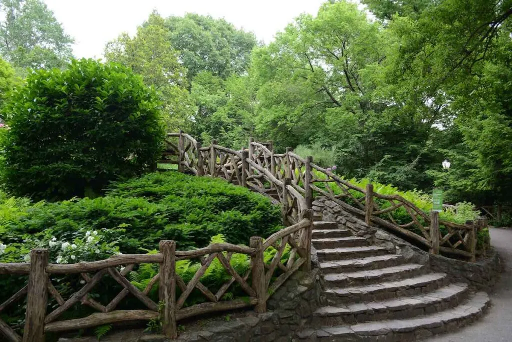 Shakespeare Garden in Central Park located in Manhatten