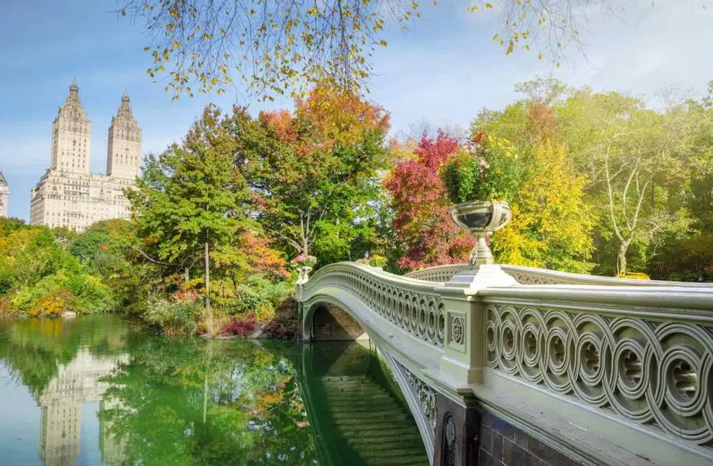 The Bow Bridge in Central Park