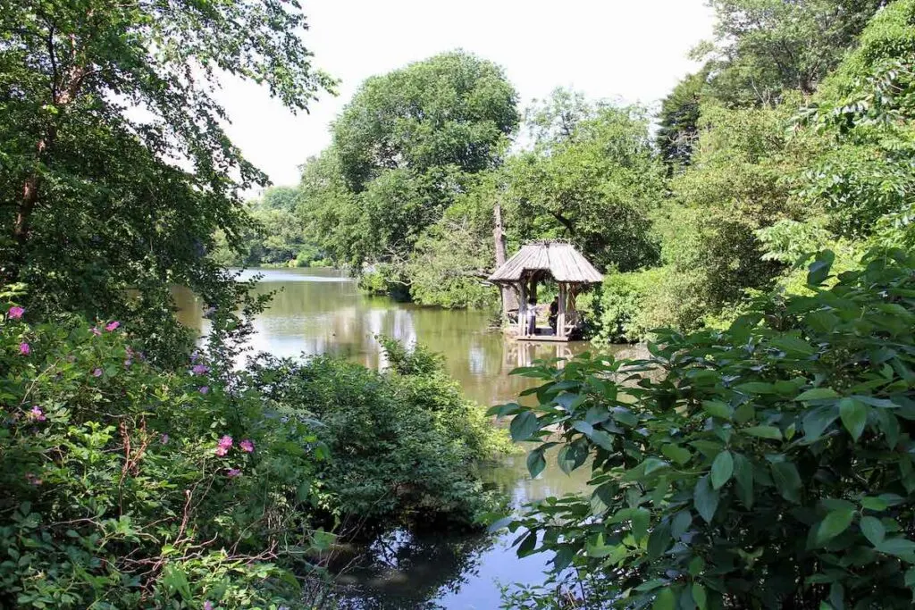 Wagner Cove on the Lake in the Central Park