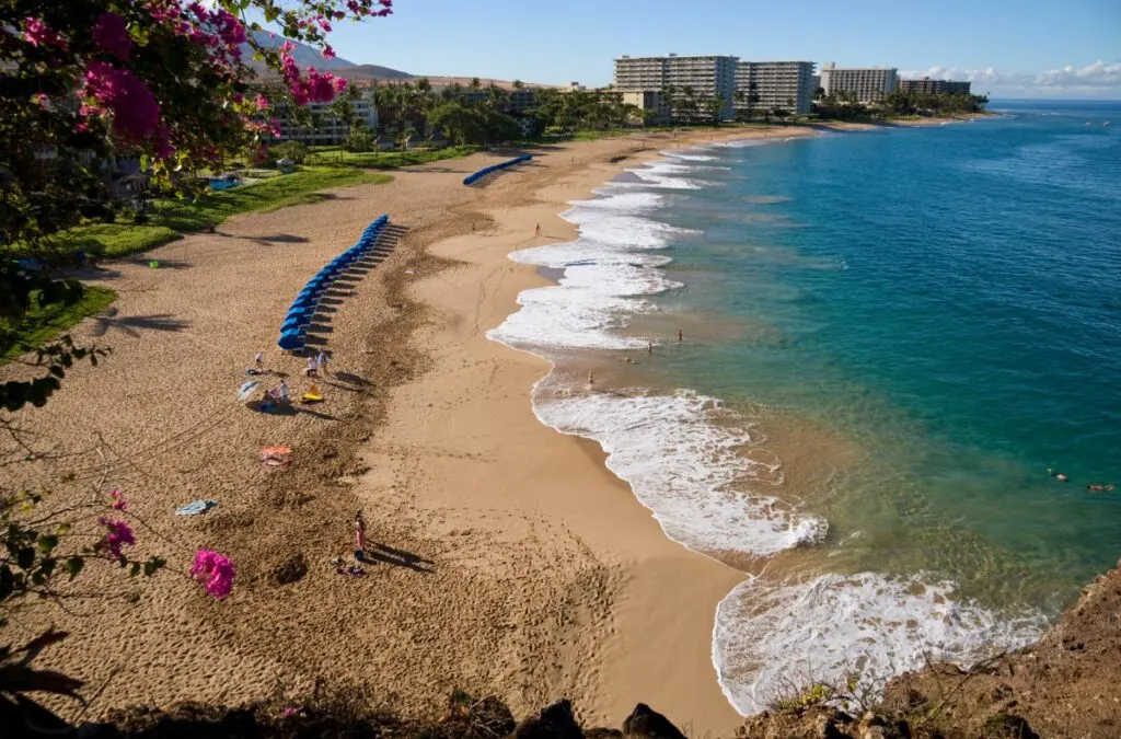 Ka’anapali Beach.