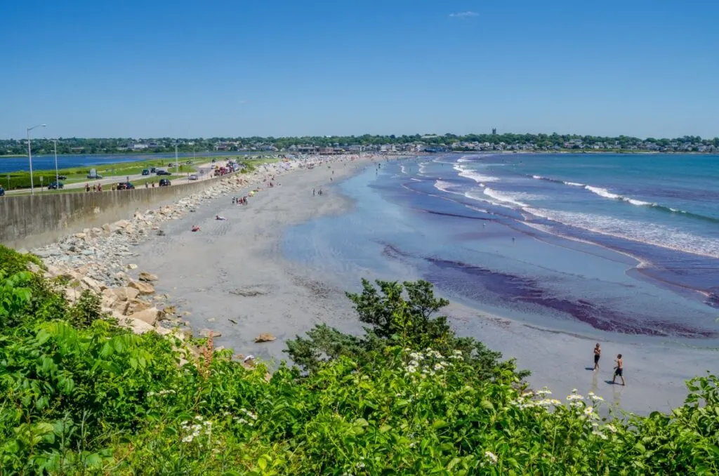 Easton's Beach.