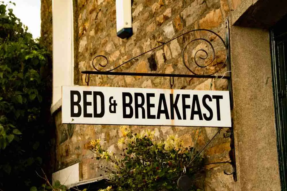 bed and breakfast